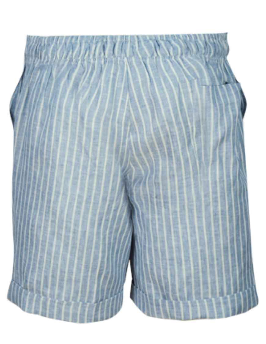 Drawstring Linen Shorts